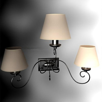 Mur blanc modle 3d