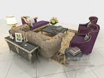 Personnes modles europens de 3d canap