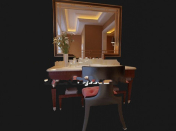 Modle 3d de la salle de bain vanit