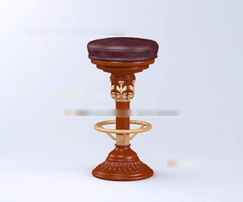 Chaise Continental modle 3d
