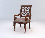 Modle 3d chaise de style rtro