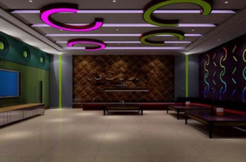 Salle de KTV espace modle 3d
