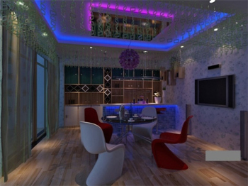 Exotique modle 3d de restaurant
