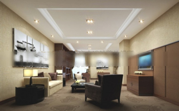 Modle de salon modle d'affaires 3d