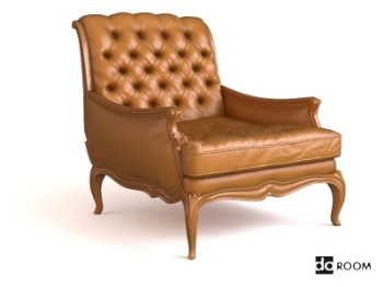 Fauteuil en cuir europen