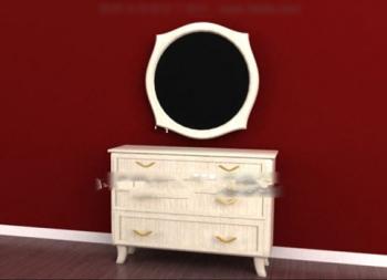 Modle 3d de la beaut commode