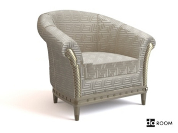 Modle 3d argent Fauteuil
