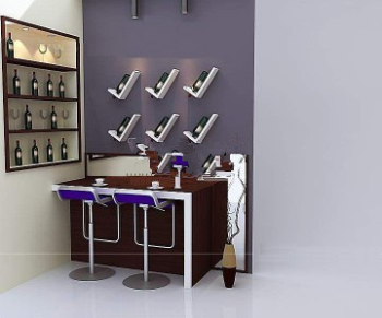 Modle 3d Accueil Bar