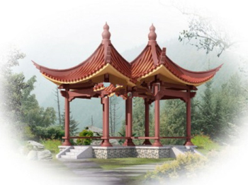 Modle 3d pavillon extrieur