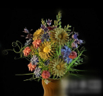 Bonsai lumineux modle 3d color