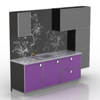 modles 3D placard frais noires