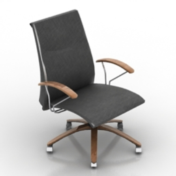 Poulie modle de chaise d'ordinateur