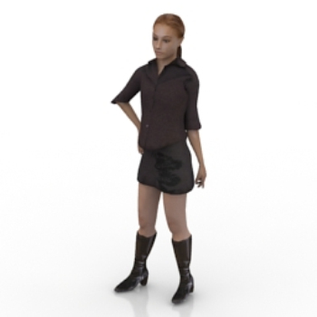 Modle de mode femme