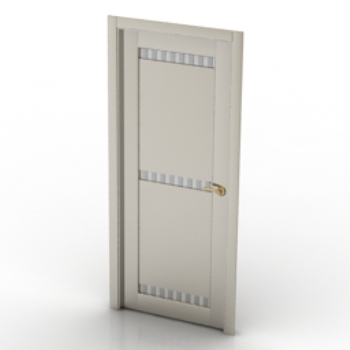 Maison modle de porte blanc