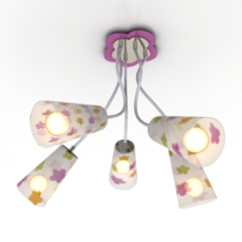 boudoir lustre rose modle de modle