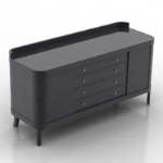 modles bureau 3D atmosphriques noir