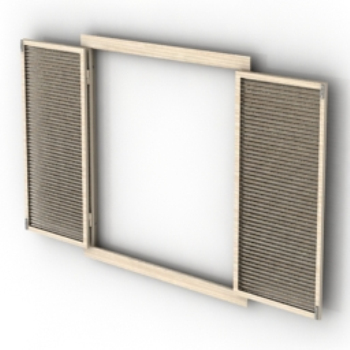 modle de fentre  double ouvert