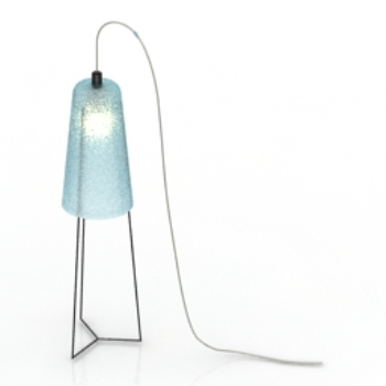 modle de lampe de lumire bleue
