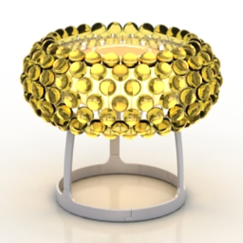 Or petite table modle de lampe