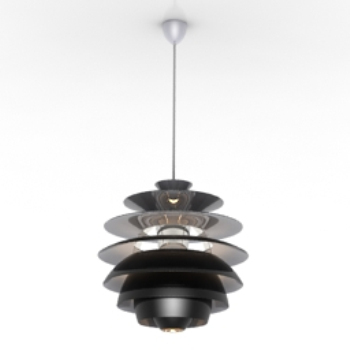 modles de lustre de rosette noir