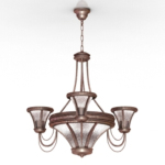 anciens modles de lustre de couleur or