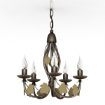 fleurs modles de lustre de style