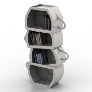 modle de bibliothque tasse crative