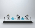 Lampe de table modle 3d de style