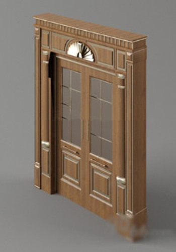 Modle 3d de portes de style europen