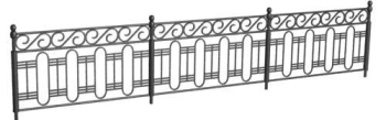 3d balustrades modle de parc