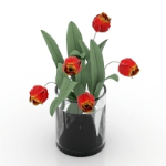 Modle de pot de fleur