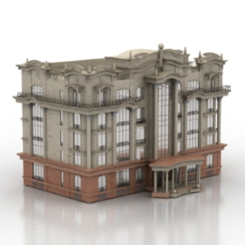 Continental modle de l'ensemble du bâtiment