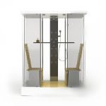Salle de douche modle 3d