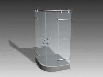 Salle d'eau commune modle 3d