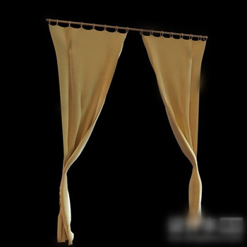Modle simple d'une petite fentre rideaux