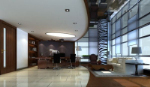 Le modle de bureau 3d du directeur gnral