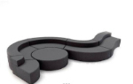 Meilleur canap modle 3d en forme de vague de 2014