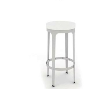 Pur modle 3d chaise blanche