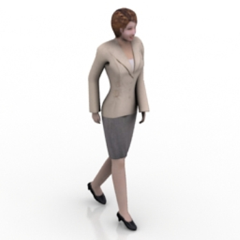 Modle 3d de cols blancs fminins, Armoires modles, modle 3d