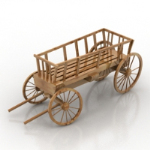 chariot en bois