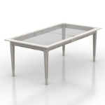 Transparent modle de table de tennis de table