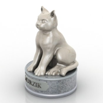 Bijoux modle de statue de mtal