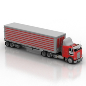 Allong modle camion 3d