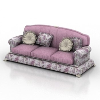 Canap violet modle Noble