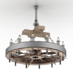 modle de lustre mtallique