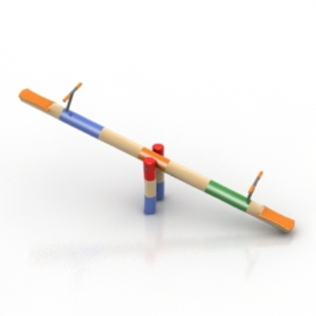 Modle 3D bascule