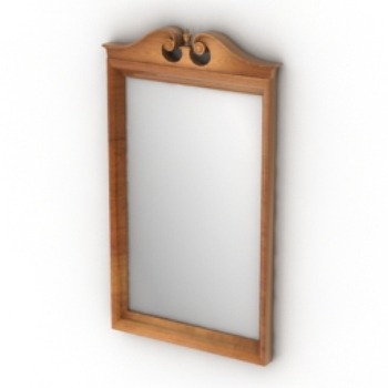 Miroir europen de vanit classique