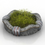 modle de bonsaï herbe