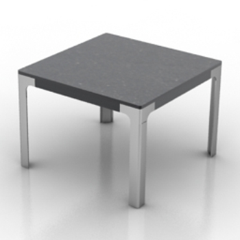 carr noir modle de table