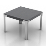 carr noir modle de table